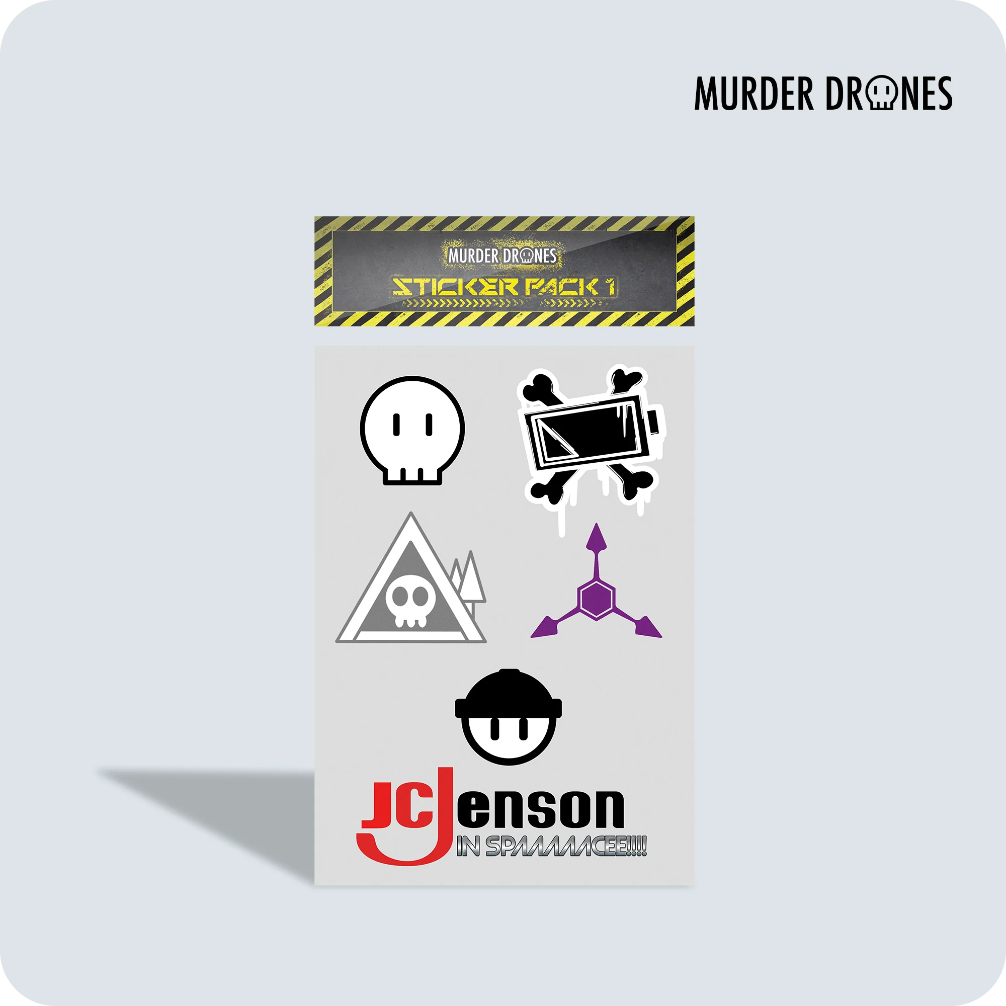 Murder Drones Sticker Pack 1 - Image 6
